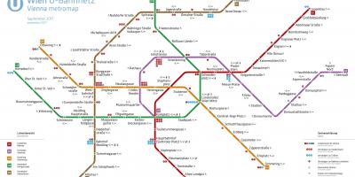 Ramani ya Vienna metro programu