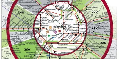 Wien 100 eneo ramani